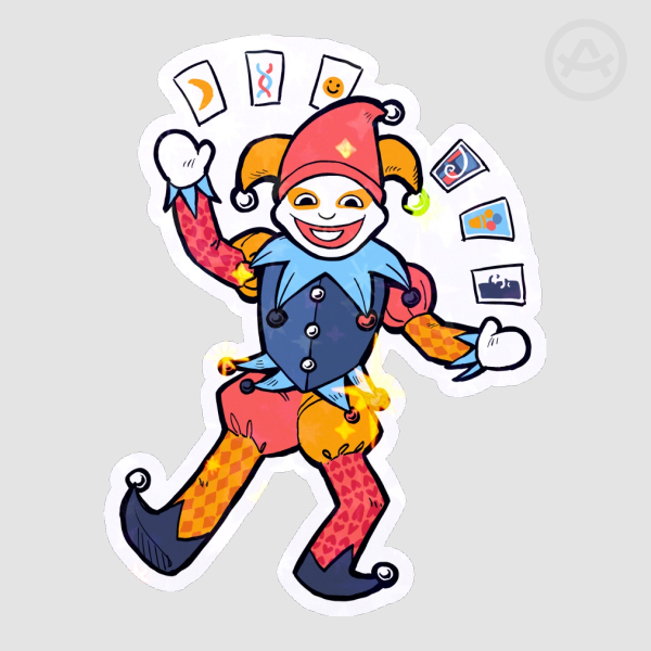 Jimbo Balatro Sticker