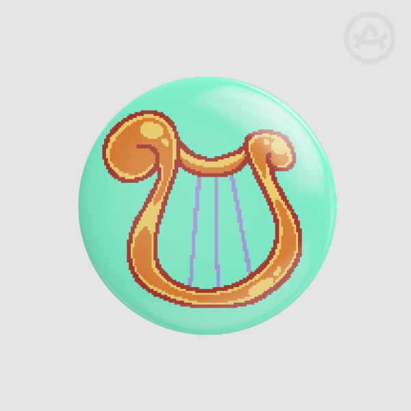 Lyra Cutiemark Button