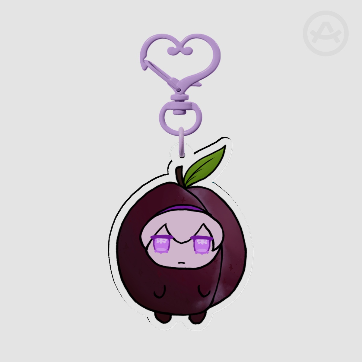 Plum Rose || Homestuck Acrylic Keychain
