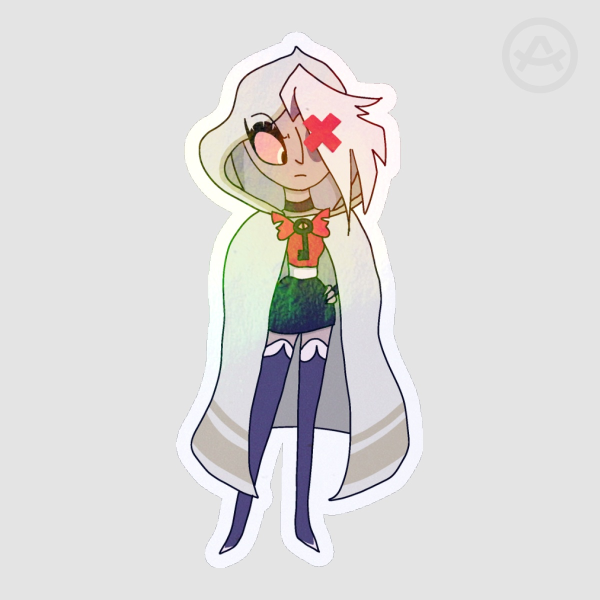 Undercover vaggie Die Cut Stickers