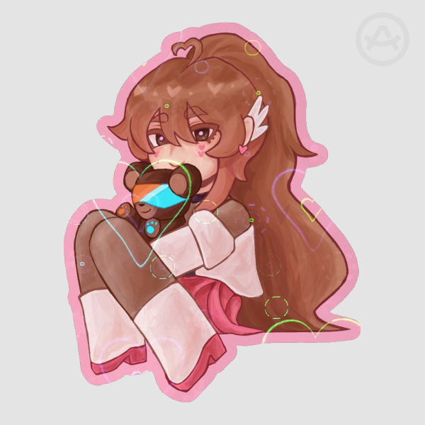 DDVAU Ariana Griande sticker