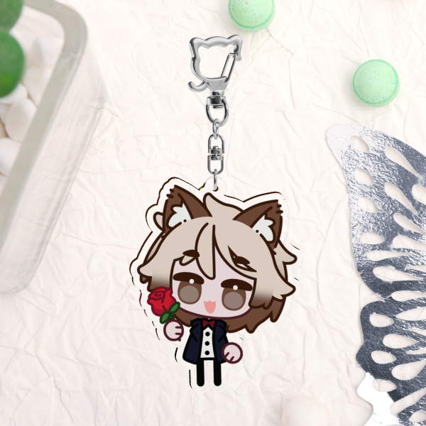 Frappe Vtuber Keychain | Official Merch