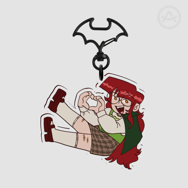 Shelby Vampires Acrylic Keychain
