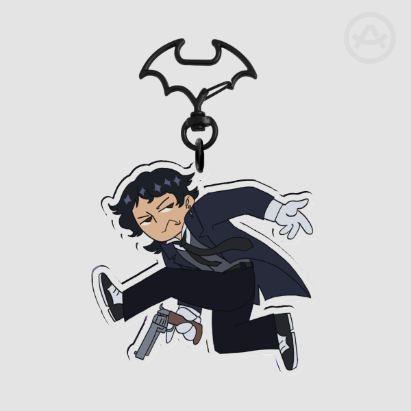 Abolish Vampires Acrylic Keychain