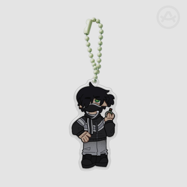 Emerald Secret Zane Ro’meave Keychain !!