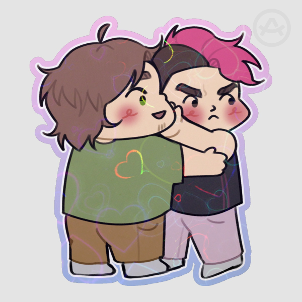 Shin & Nouso HOLO Sticker