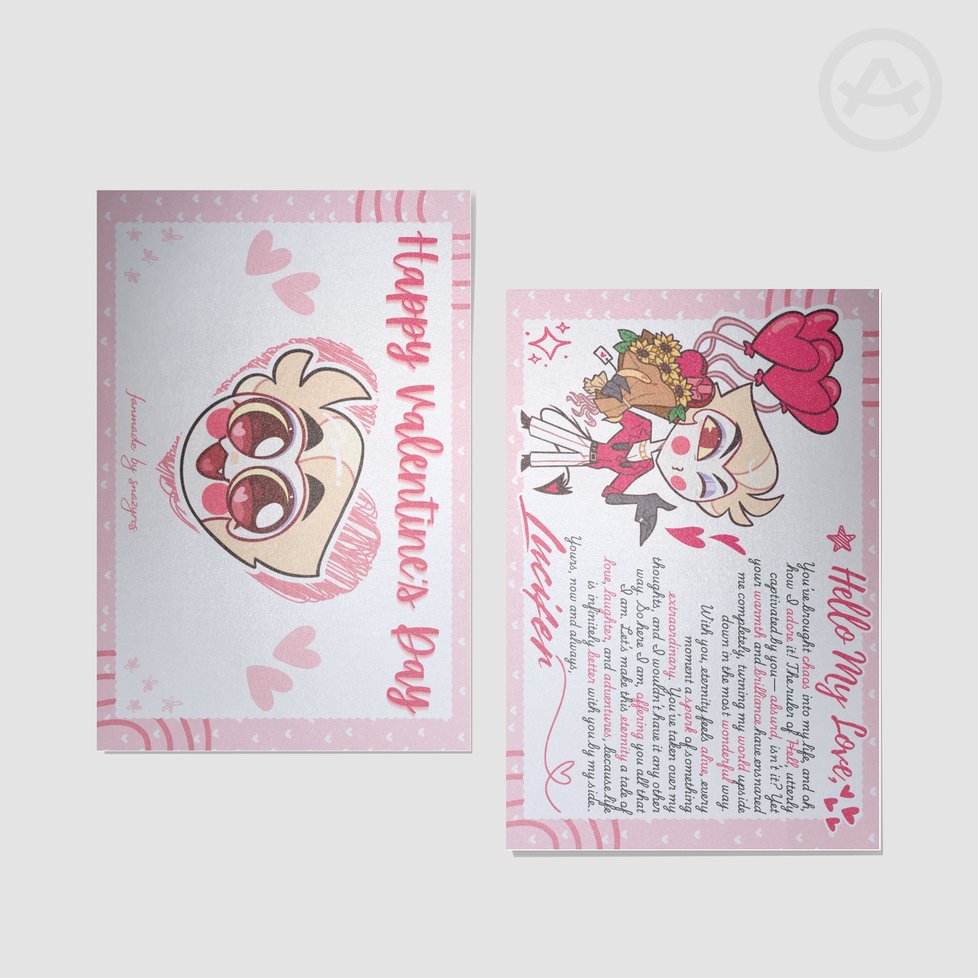 Lucifer || Vday 2025 Postcard