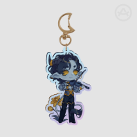 Lune Abaddon Acrylic Keychain