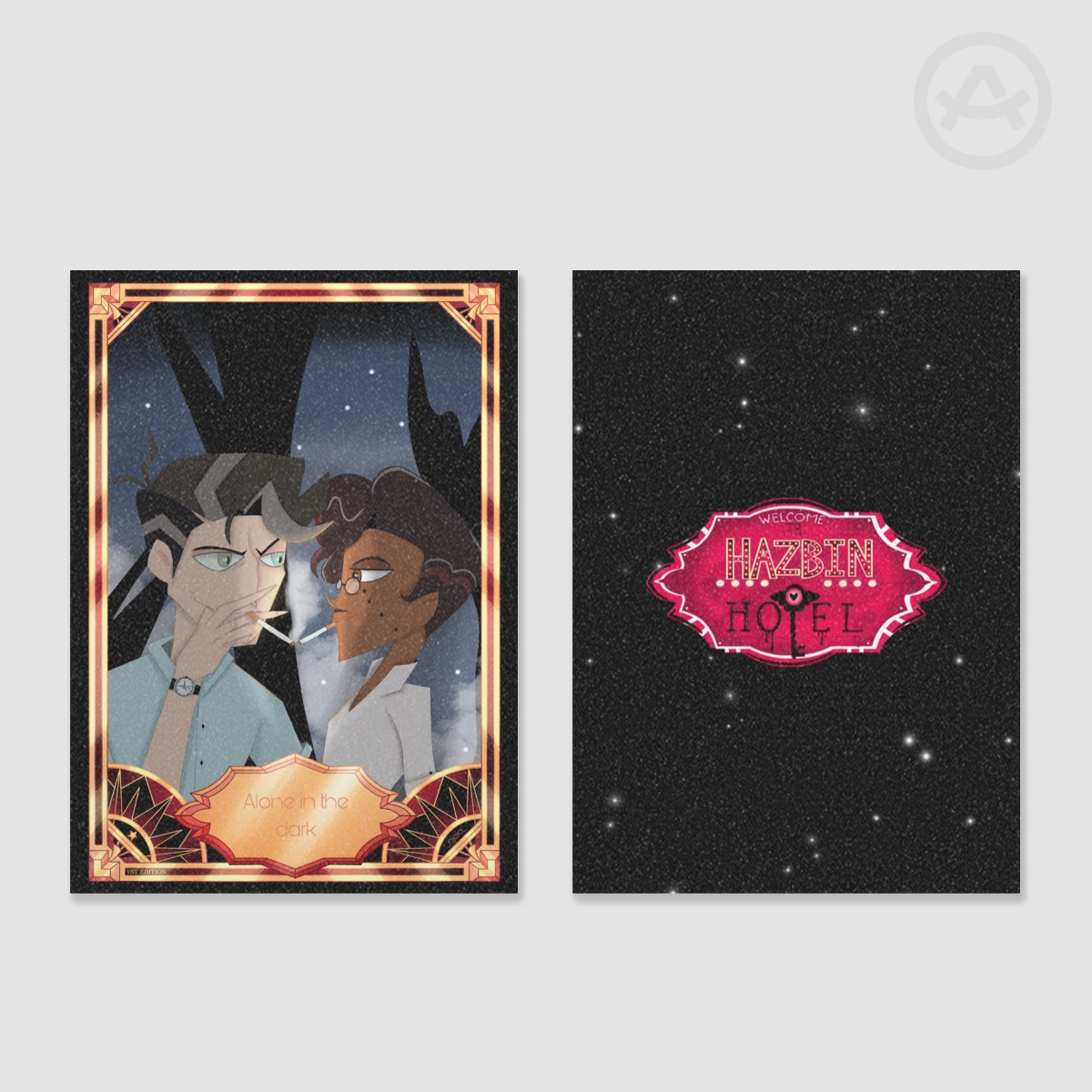 Hazbin Hotel fanmade Photocard - MurderMedia pt.2 by Njaia - ACGGOODS