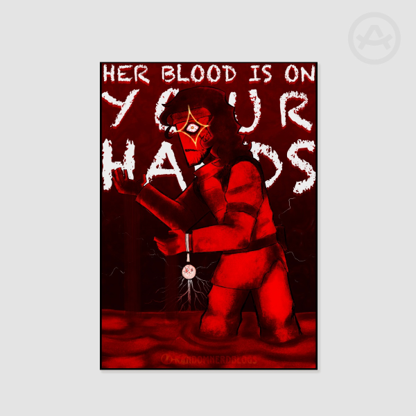 Her Blood is on Your Hands — IRON LUNG POSTER
