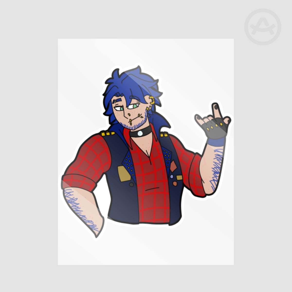 Humanformers!Optimus Prime Sticker (D)