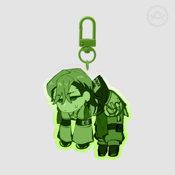 Green Zanka Keychain