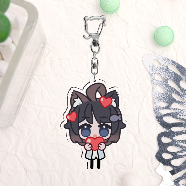 Mocha Vtuber Keychain | Official Merch