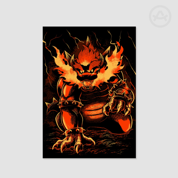 Bowser's Fury Poster Printing