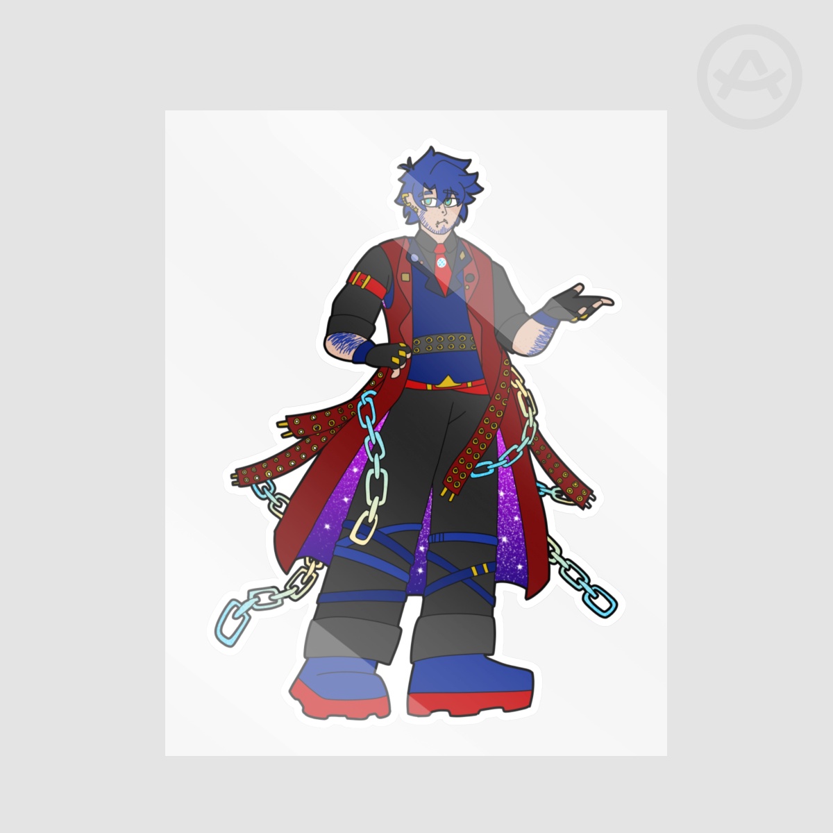 Humanformers!Optimus Prime Sticker (E)