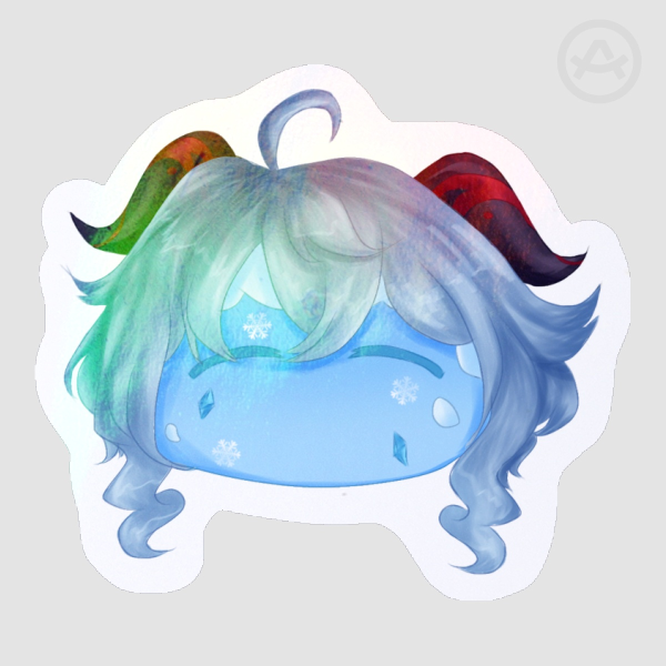Ganyu Slime Sticker