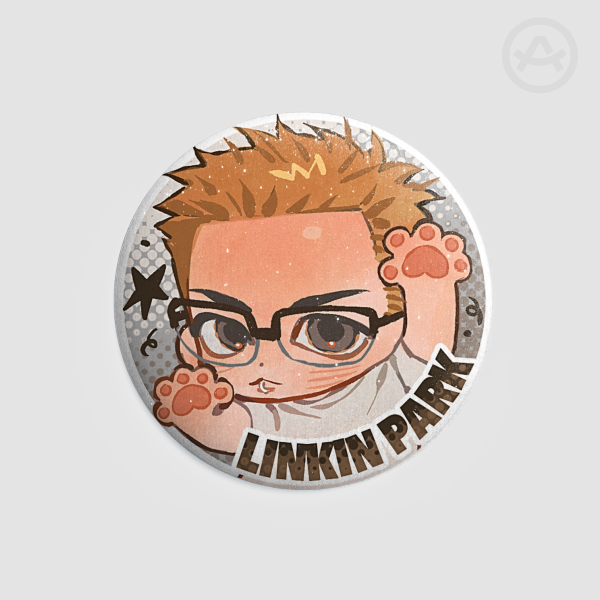 Linkin Park - Chester Bennington | Round Badges (Button Pins)
