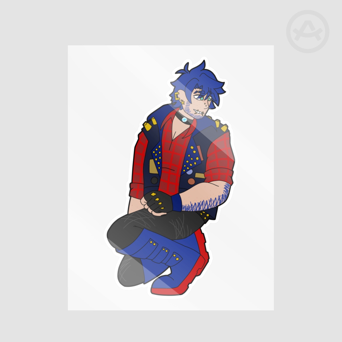 Humanformers!Optimus Prime Sticker (C)