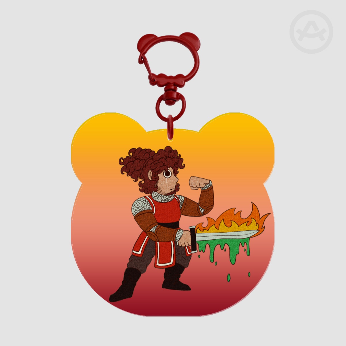 Medieval Magnus - Colored Acrylic Keychain