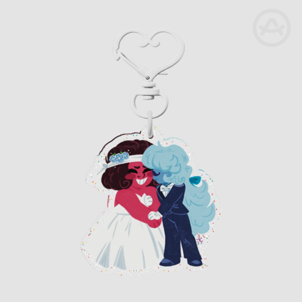 Wedding Rupphire Charm