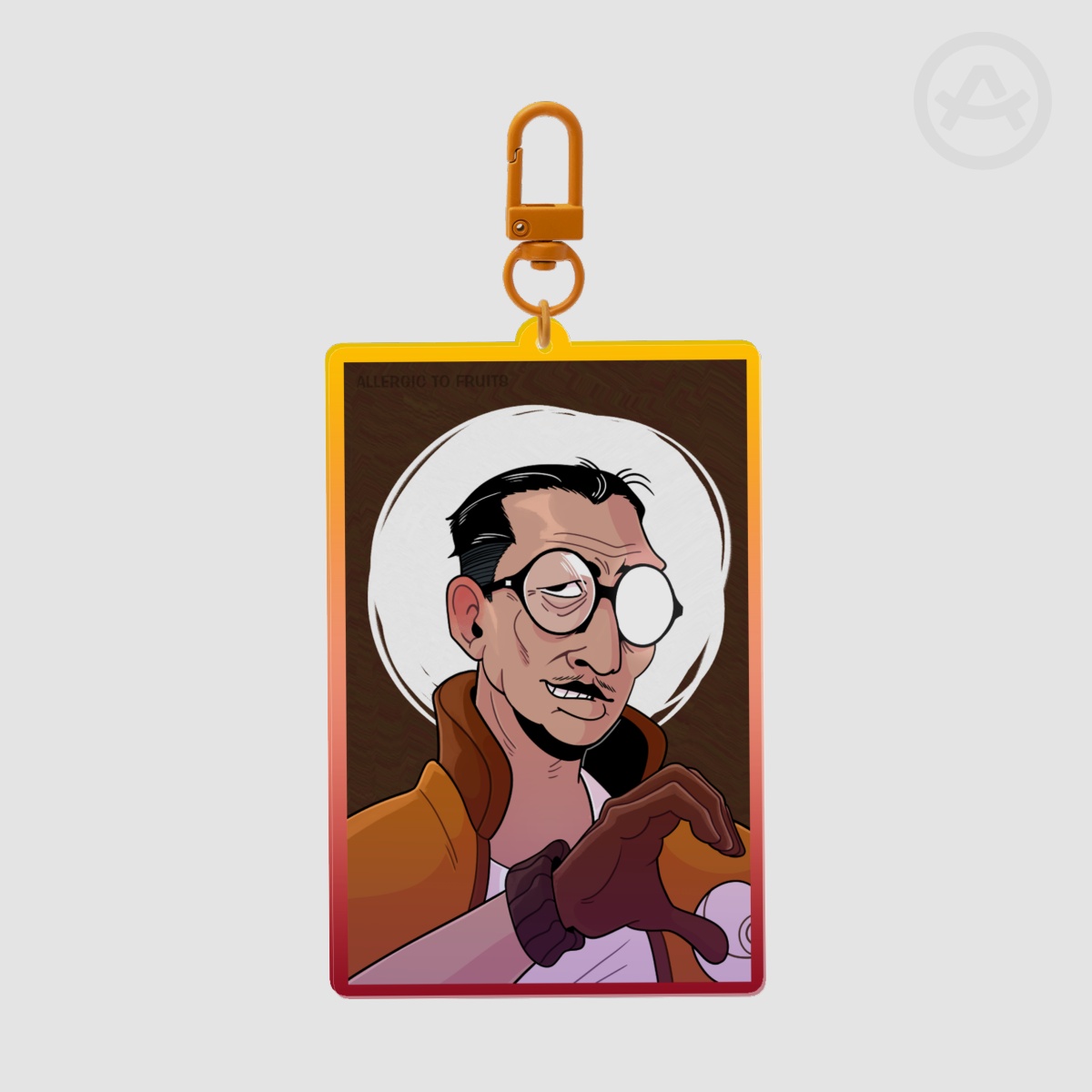 Kim | Colored Keychain