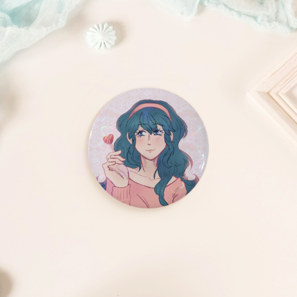 [BUTTON PIN] Valentine's Day Byleth