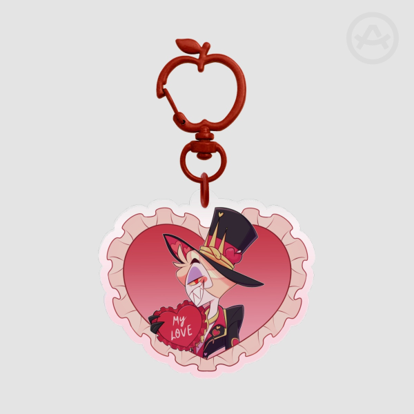 Lucifer Heart || 6cm Keychain