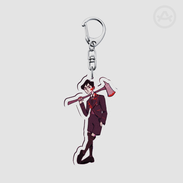 Number Five Umbrella Academy Keychain