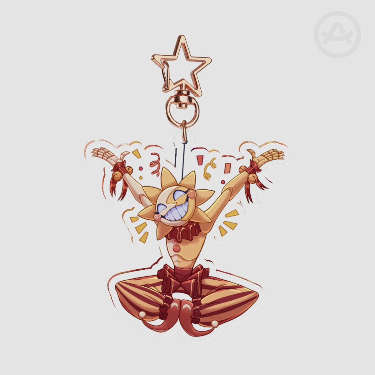 Sun Keychain