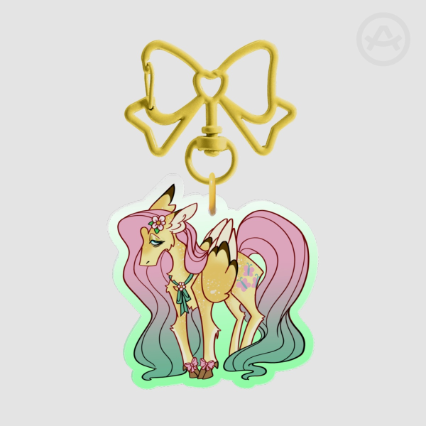 Fluttershy Keychain