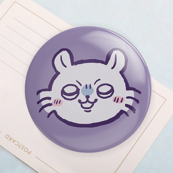 Chiikawa Momonga Round Badges (Button Pins)