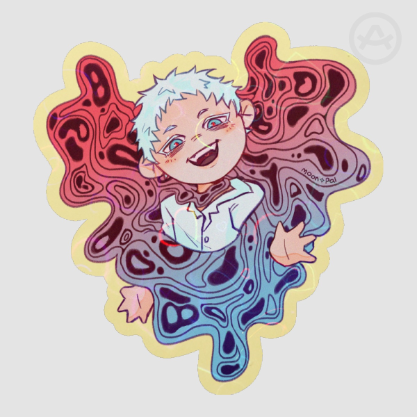 Hikaru Edge Die Cut Sticker