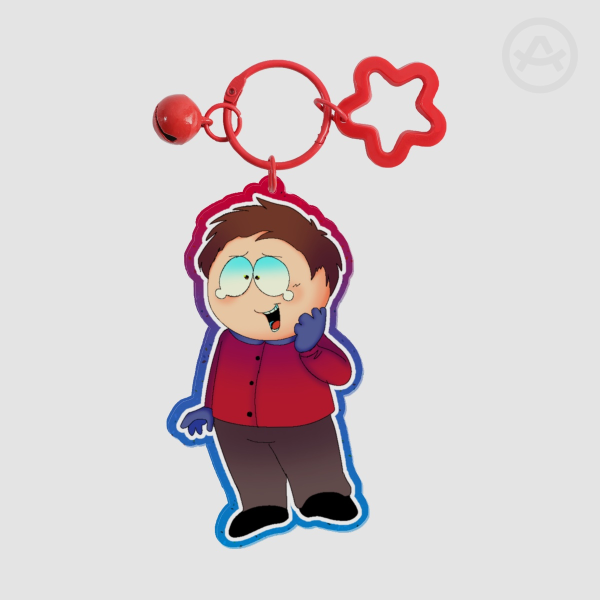 Clyde Colored Edge Acrylic Keychains