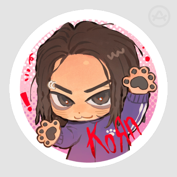 Korn - Jonathan Davis | Stickers