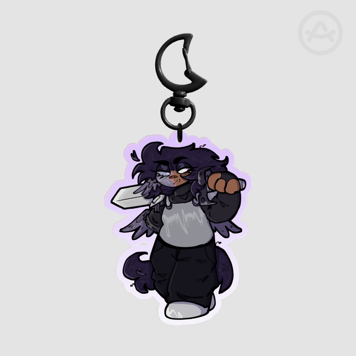 Sir Wallflower Acrylic Keychain