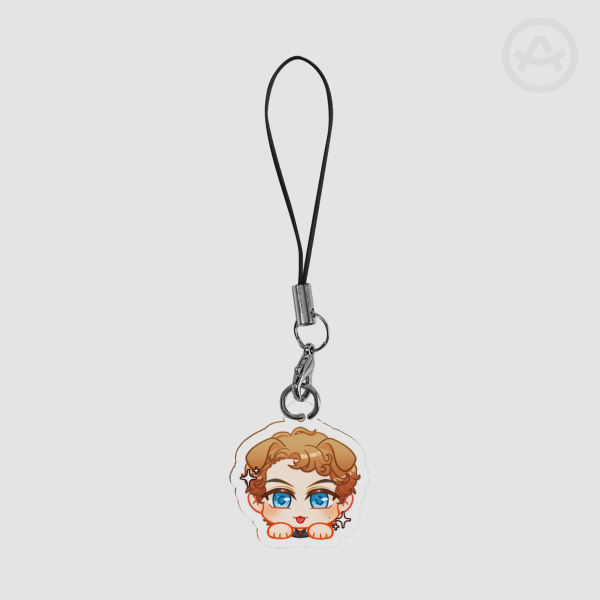 Ilya Rozanov Acrylic Chibi Phone Charm || Heated Rivalry