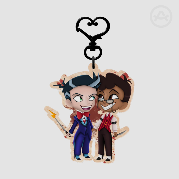 MurderMedia Chibi Keychain
