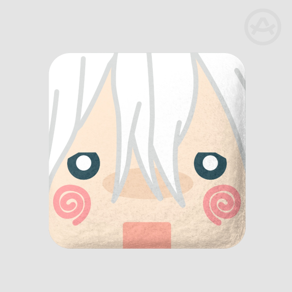 Gountess Square Plush Badge