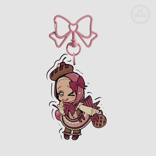 Patime Acrylic Keychain