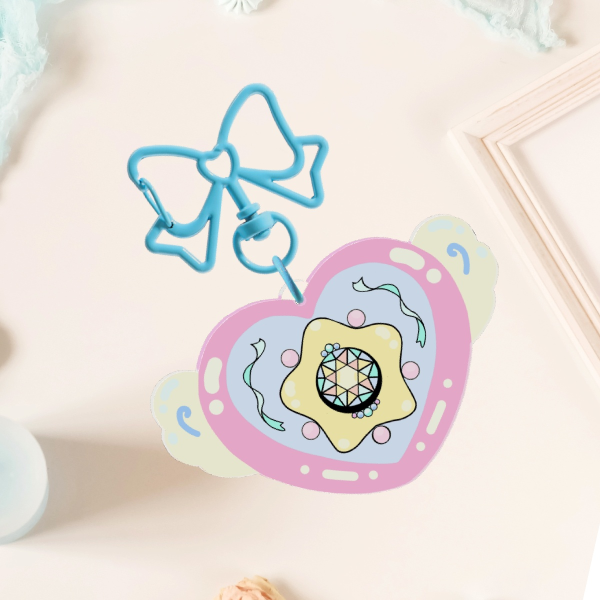 Magical Girl Star Keychain Type B