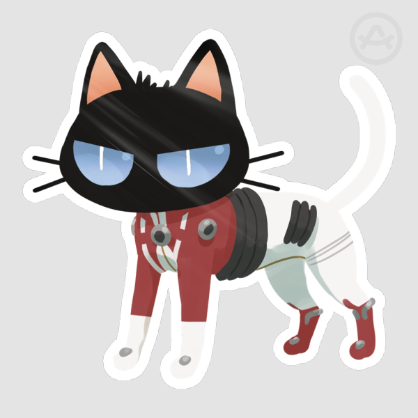 Trigun Knives Die Cut Sticker