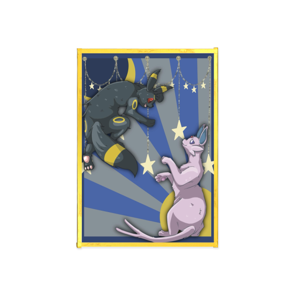 Espeon & Umbreon Art board