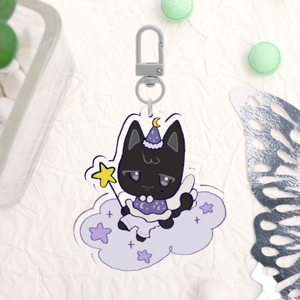 Aniteez Wooyonyang Clear Acrylic Keychains