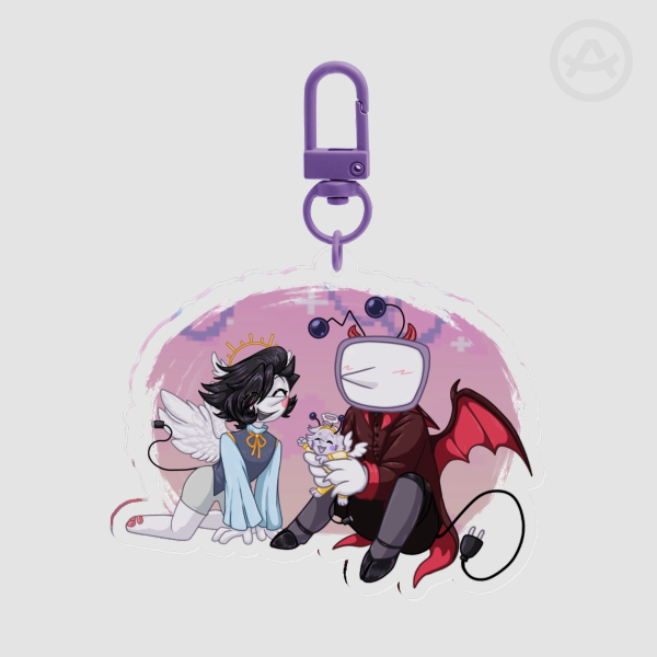 Family costumes spamtenna Acrylic Keychains