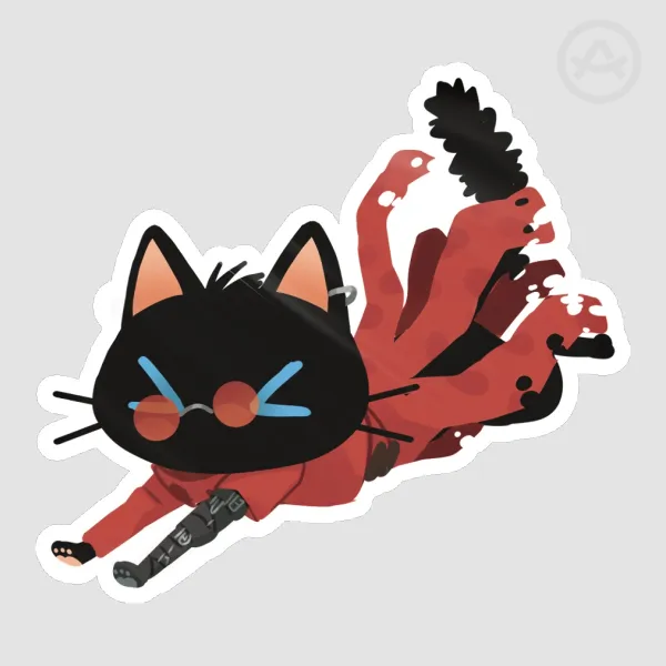 Trigun Vash Die Cut Sticker