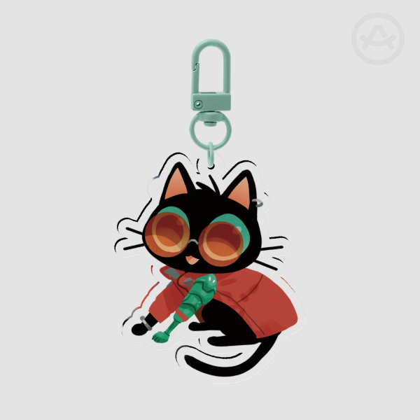 Trigun Stampede Vash Clear Acrylic Keychain