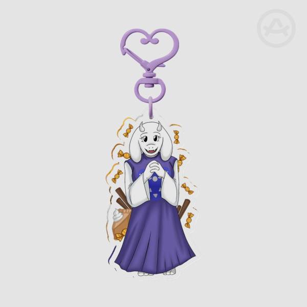 Toriel Keychain