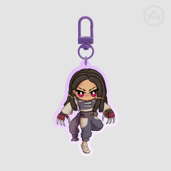 Jabber 2.5" Keychain