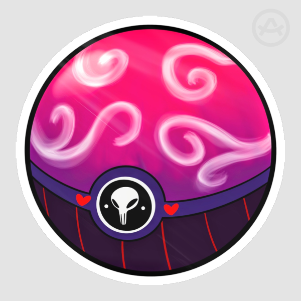 Velvette Pokeball Stickers