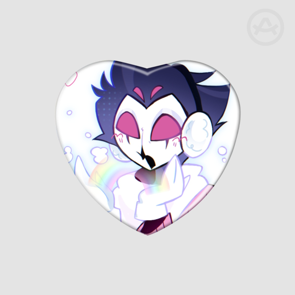 Stolas Heart Shape Pin